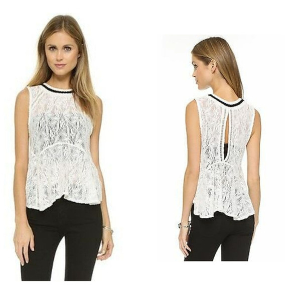 Free People Maisie Stretch  Lace‎ All Star Fit & Fl - Picture 1 of 2